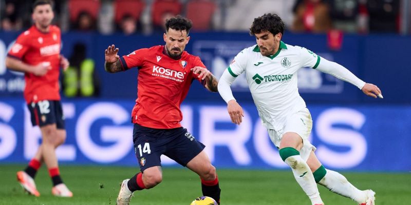 Phong độ và đối đầu quyết định thế trận Getafe Osasuna